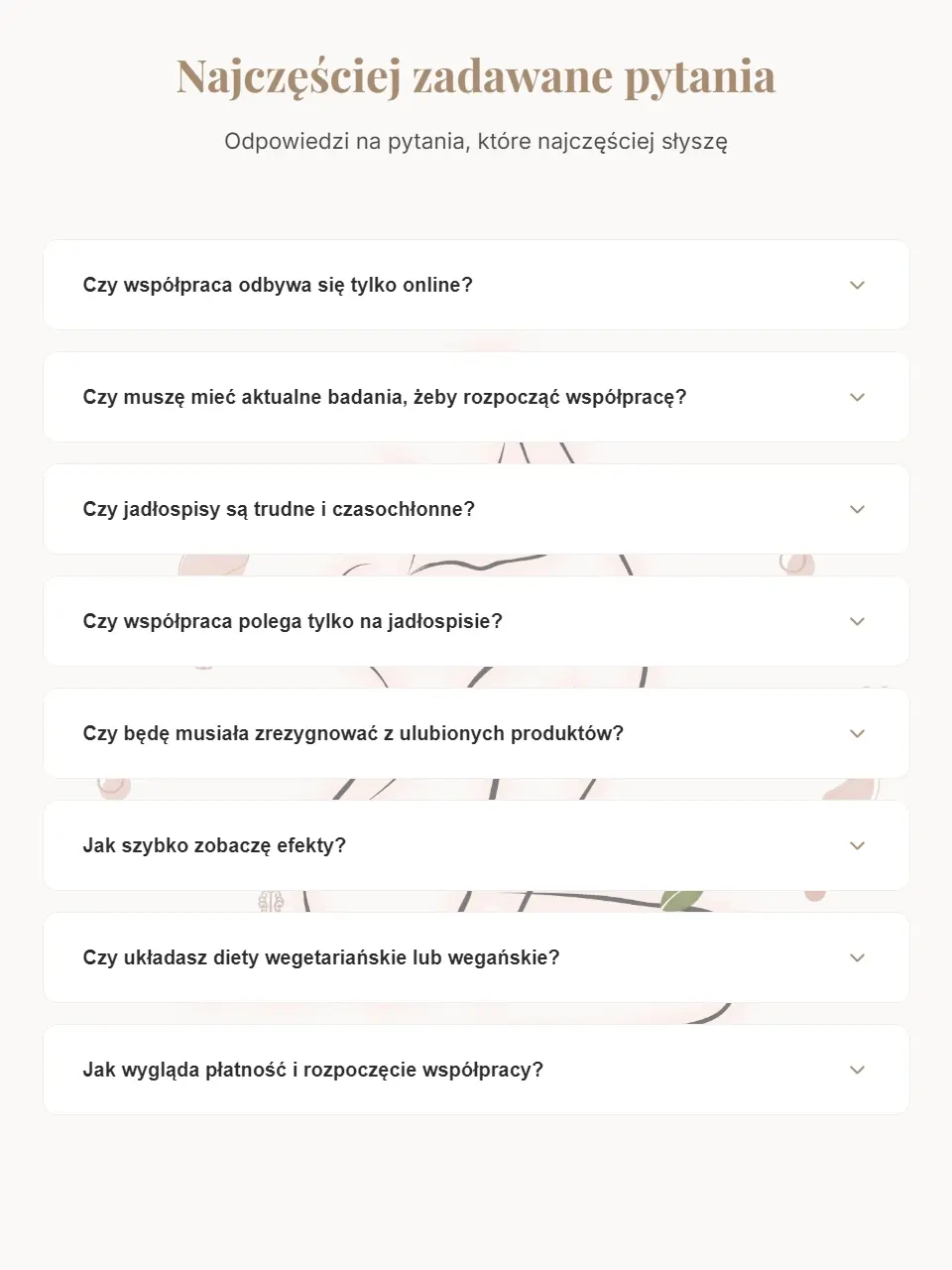 Wizytówka dietetyk na tablecie - widok 5