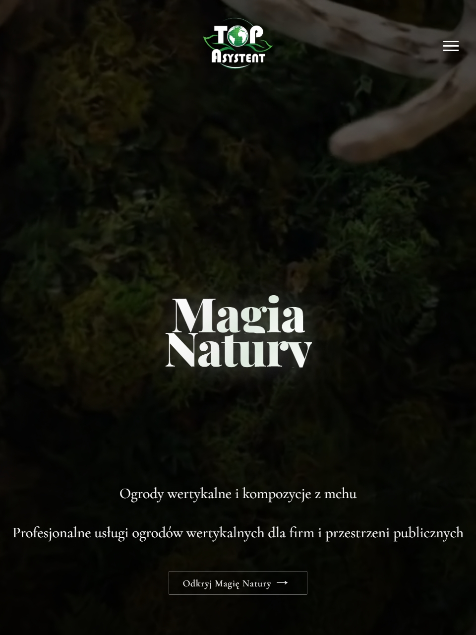 Ogrody wertykalne na tablecie - widok 1