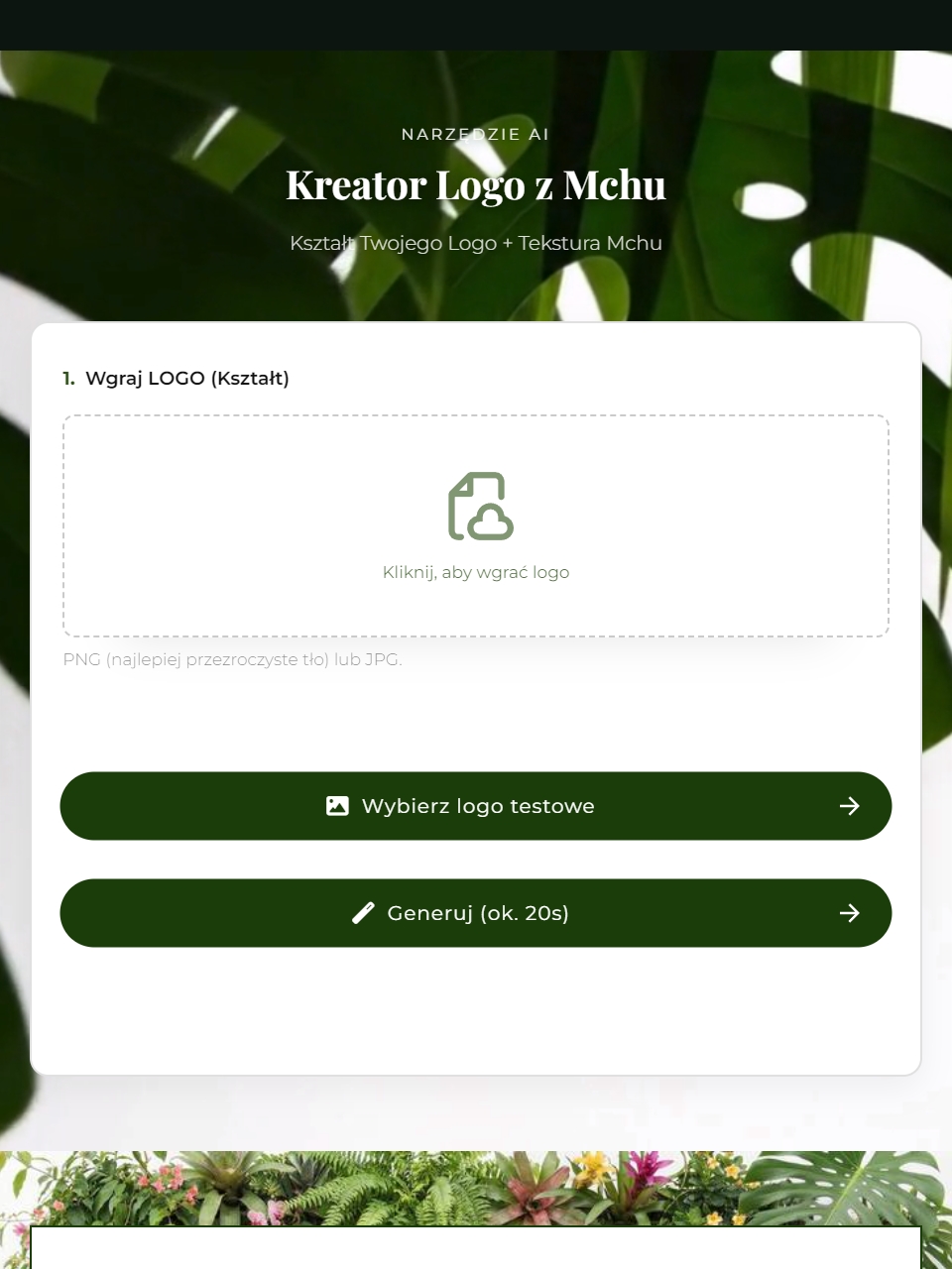 Ogrody wertykalne na tablecie - widok 6